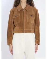 Arma - Helen Suede Jacket - Lyst