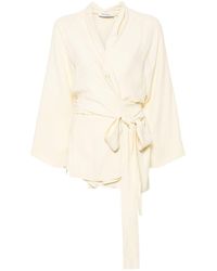 Rodebjer - Tennessee Cape Blouse Ls - Lyst