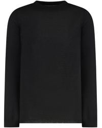 Rick Owens - Virgin Wool Crew-Neck Sweater - Lyst