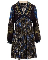 Etro - Floral Ramage Tunic Dress - Lyst