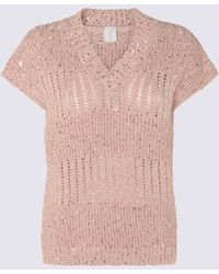 Eleventy - Cotton Blend T-Shirt - Lyst