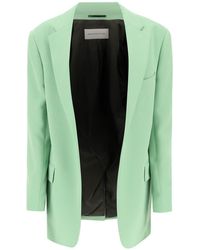 Dries Van Noten - Oversized Buttonless Jacket - Lyst