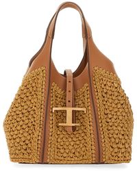 Tod's - T Timeless Mini Shopper Bag - Lyst
