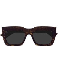 Saint Laurent - Sl 810 Linea Corner Angle Sunglasses - Lyst