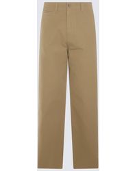 Burberry - Double-Faced Cotton Chinos - Lyst