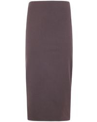 THE LATEST - "bree" Wool Polyester Ab Long Dress Clothing - Lyst