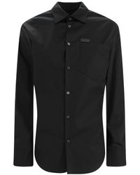 DSquared² - Logo Patch Shirt - Lyst