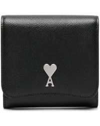 Ami Paris - Paris Paris Leather Wallet - Lyst