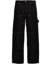 Givenchy - Zip Off Carpenter Jeans - Lyst