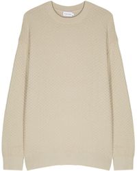 Calvin Klein - Texture Crew Neck Sweater - Lyst