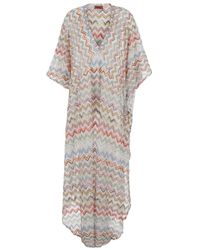 Missoni - Lace Raschel Long Cover Up Dress - Lyst