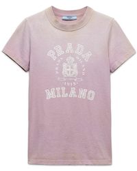 Prada - T-Shirt - Lyst