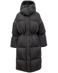 Mackage - Oversized Down Jacket With Logo - Lyst