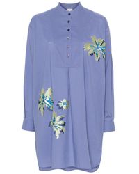 Paul Smith - Embroidered Cotton Shirt - Lyst
