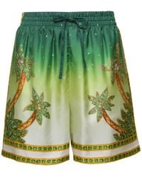 Casablancabrand - Bermuda Short With Coulisse - Lyst