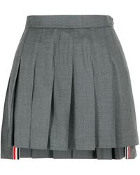 Thom Browne - Wool Skirt - Lyst