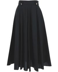 Liu Jo - Long Pleated Skirt - Lyst