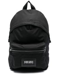 KENZO - Bold Logo Backpack - Lyst