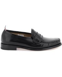 Thom Browne - Loafers Pleated - Lyst