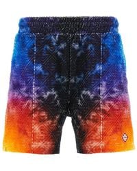CASABLANCA - 'The Gradient Towelling' Bermuda Shorts - Lyst
