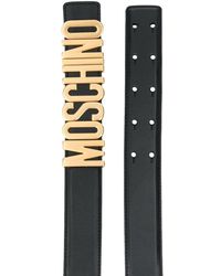 Moschino - Belt With Application - Lyst