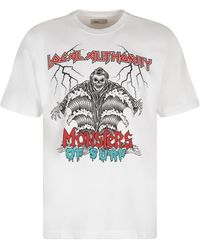 Local Authority - Printed Cotton T-Shirt - Lyst