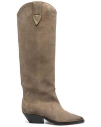 Isabel Marant - Denvee Suede Leather Boots - Lyst