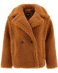 UGG - "Teddy Gertrude" Short Coat - Lyst