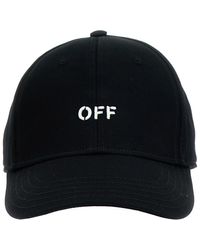 Off-White c/o Virgil Abloh - Off- Baseball Cap With Off Logo - Lyst