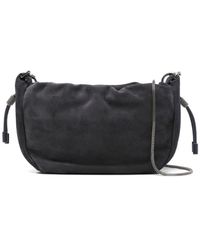 Brunello Cucinelli - Bucket Mellow Mini Crossbody Bag - Lyst