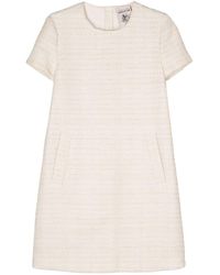Semicouture - Rachly Cotton Blend Short Dress - Lyst