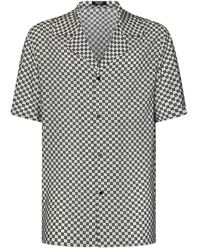 Balmain - Paris Mini Monogram Shirt - Lyst