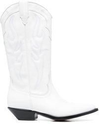 Sonora Boots - Santa Fe Leather Western Boots - Lyst
