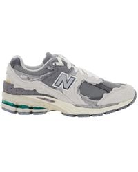 New Balance - '2002R' Low Top Sneakers With Logo Patch - Lyst