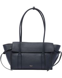 Mulberry - 'Small Bayswater' Shoulder Bag With Laminated Logo - Lyst