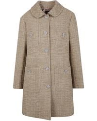 N°21 - Single Breasted Coat Clothing - Lyst