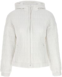 Ferragamo - Quilted Bomber Jacket Casual Jackets, Parka - Lyst