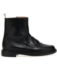 Thom Browne - Penny Loafer Boots, Ankle Boots - Lyst