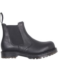 YMC - Leather Boots - Lyst