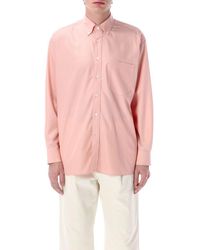 AURALEE - Button-Down Shirt - Lyst