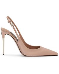 Dolce & Gabbana - Pumps With Back Strap - Lyst