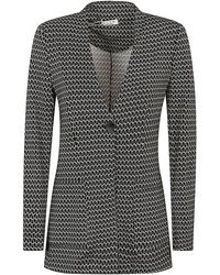 Siyu - Printed Single-Breasted Jacket - Lyst