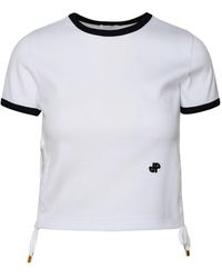 Patou - White Cotton T-shirt - Lyst