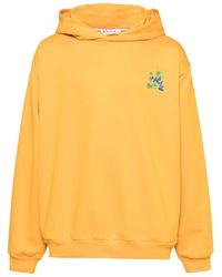 Marni - Hoodie With Dripping Print - Lyst