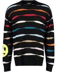Barrow - Striped Crew-neck Sweater - Lyst