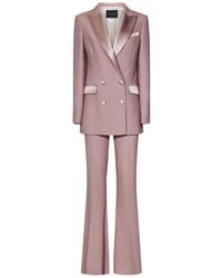 Hebe Studio - The Powder Cady Bianca Suit - Lyst