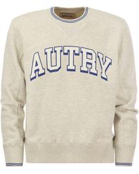 Autry - Crew-neck Sweatshirt With Logo - Lyst
