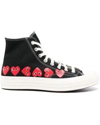 Comme des Garçons - Sneakers With Hearts - Lyst