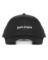 Palm Angels - Embroidered Canvas Baseball Cap - Lyst