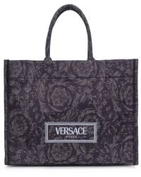 Versace - Athena Baroque Shopper Bag - Lyst